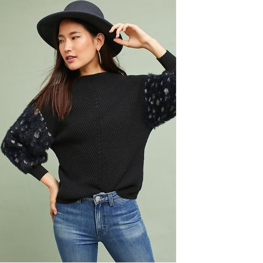 Anthropologie Soft-Sleeved Sweater NWT new